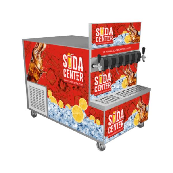 8+3 Soda Shop Vending Machine